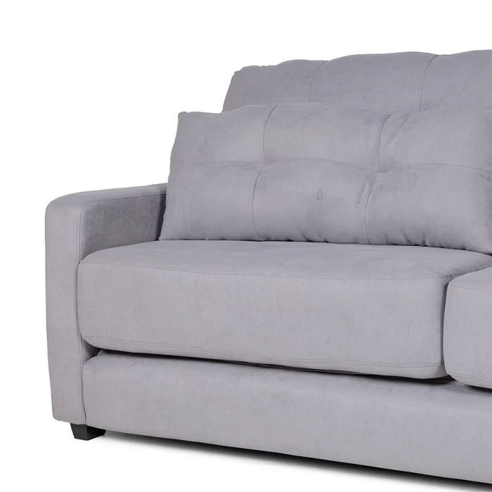 Sofá Cama Nizza - Tela Microfibra - 12074 (Ceniza) en Gris - Sillones y sofás, Uruguay | Nyr, vista 7