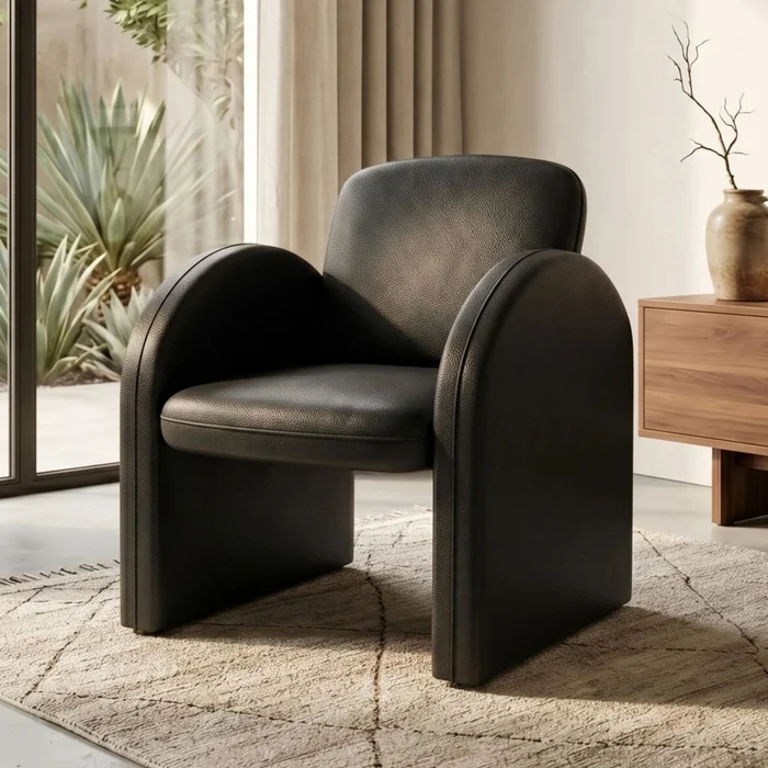 Poltrona Butaca Nayara - Negro en Negro - Sillones y sofás, Uruguay | Ecowood