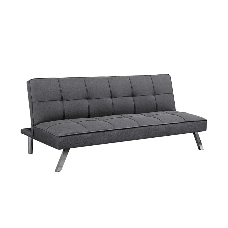 Sofa Cama Volcable Tela Con Patas Metal Metalicas - Sillones y sofás, Uruguay | Lais Muebles