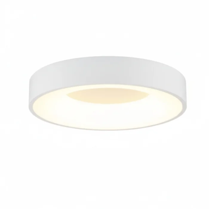 Plafon LED Redondo Philly 30 CM Blanco en Blanco - Lámparas colgantes, Uruguay | Serlux