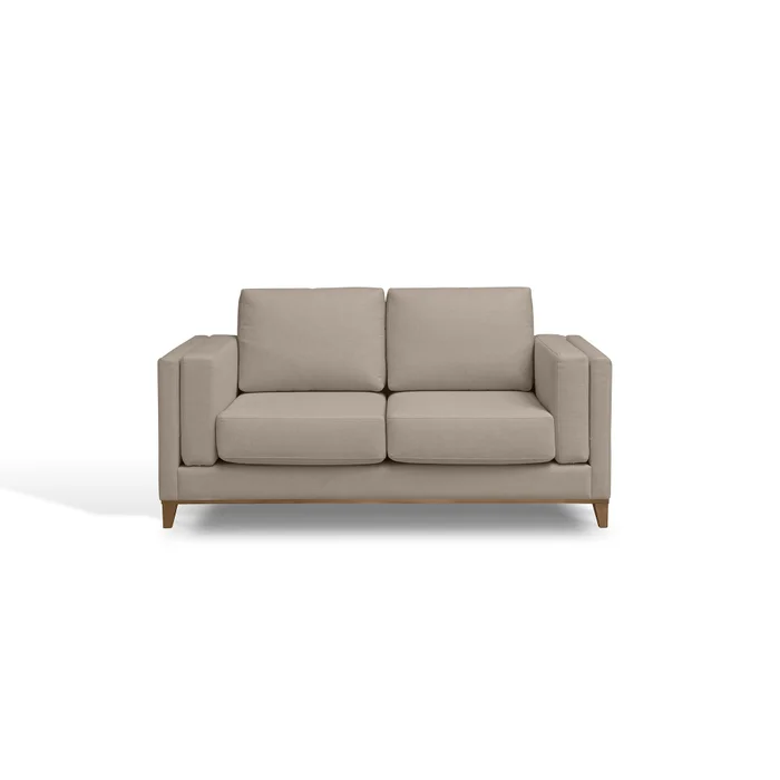 Sillón 2 Cuerpos Tela-premium Natural-beige Luxor Premium Easy Clean Beige en Beige - Sillones y sofás, Uruguay | Divino