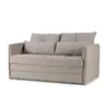 Sofá Cama Maya - Tela Microfibra - Berlin 05 (Ceniza) en Gris - Sillones y sofás, Uruguay | NYR, vista 1 de 7