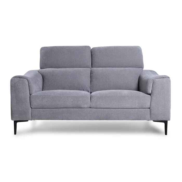 Sofá Hashtag - Tela Microfibra - 2 cuerpos - 6686-7 Gris en Gris - Sillones y sofás, Uruguay | NYR, vista 2