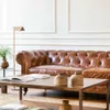 SILLON CHESTERFIELD - CUERO ITALIANO - XL en Marrón - Sillones y sofás, Uruguay | La Iberica, vista 22 de 41
