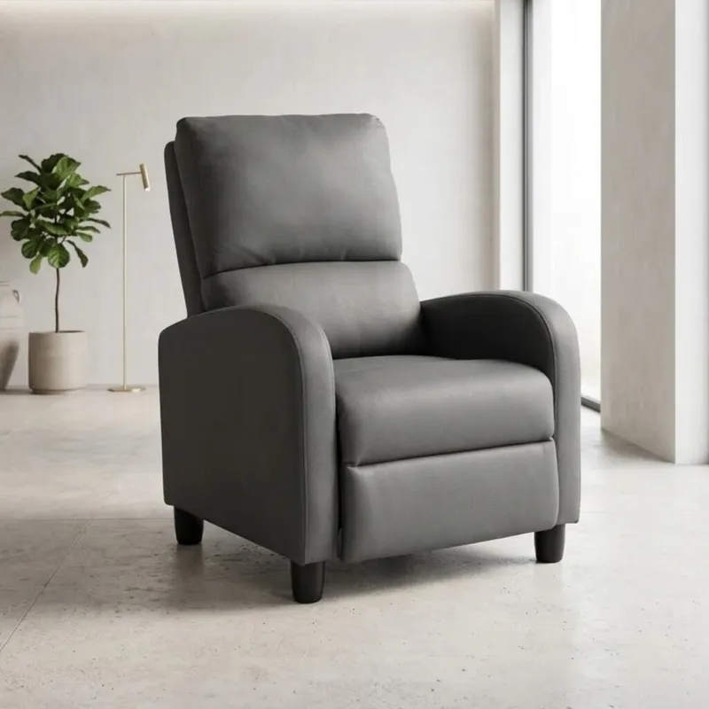 Butaca Poltrona Reclinable - Sofia en Gris - Sillones y sofás, Uruguay | Rústico Hogar