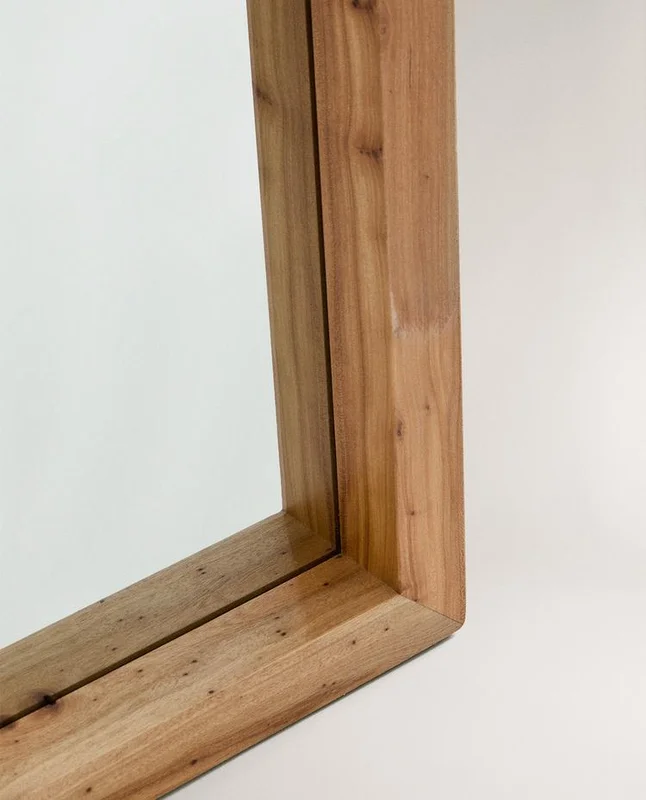 ESPEJO PIE GRANDE MADERA OLMO en Madera natural - Espejos, Uruguay | Zara Home, vista 4