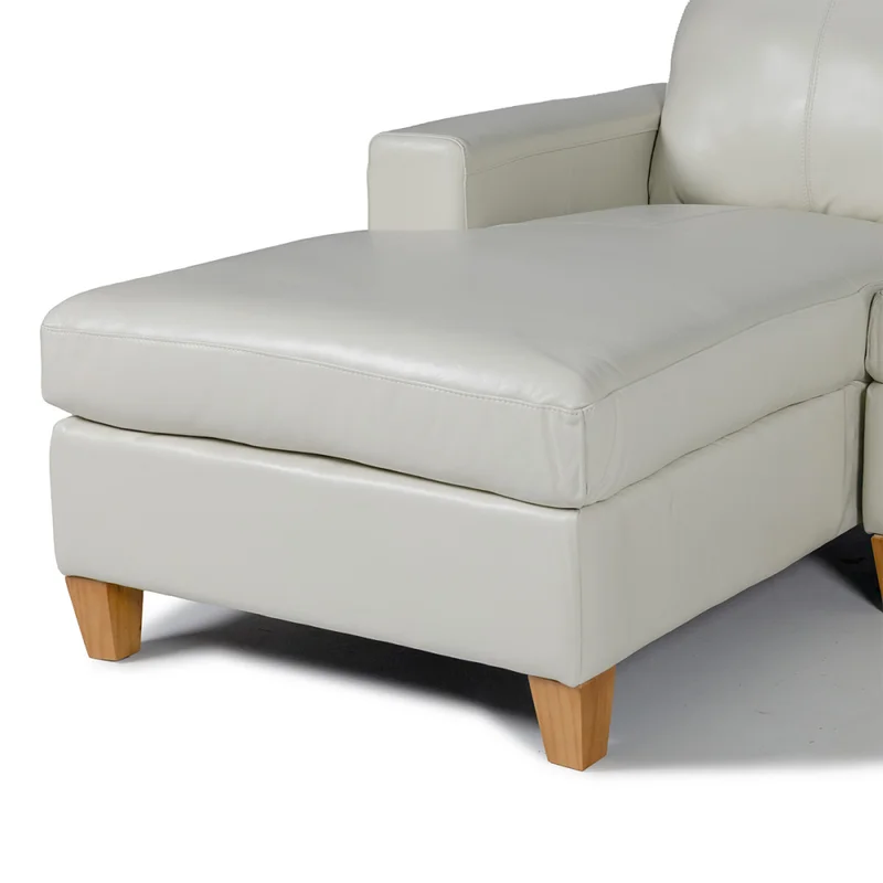 Rinconera Royale - Cuero Básico - Chaise Izquierdo - 509 (Off White) en Beige, Uruguay | Nyr, vista 6