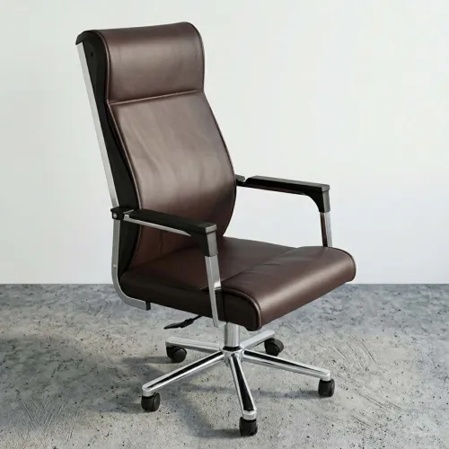 Silla De Oficina Malla Marron Terra en Marrón - Escritorios y sillas de escritorio, Uruguay | Divino