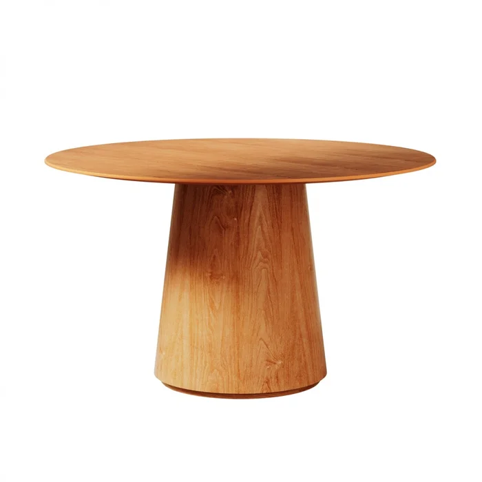 Mesa de comedor Zara 1.35 - Línea Manhattan - Marrón en Marrón - Mesas de comedor, Uruguay | Rústico Hogar, vista 2