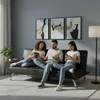 Sofa cama 095 en Negro - Sillones y sofás, Uruguay | Moderna Hogar, vista 2 de 3