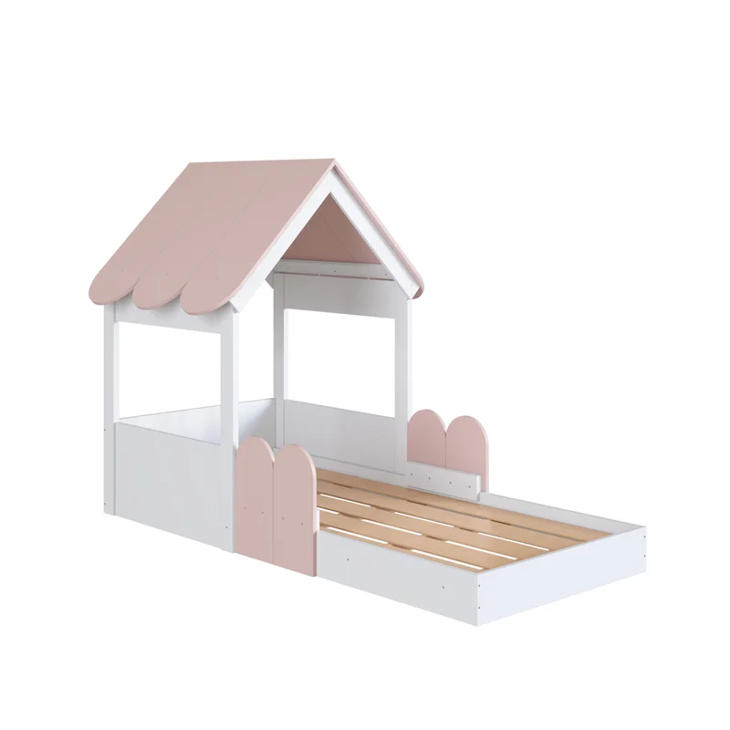 Cama Gretel – Rosado - Dormitorio, Uruguay | RM Muebles y Deco, vista 4
