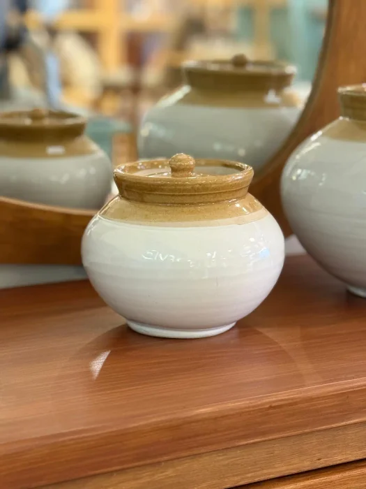 Ollita de ceramica en Blanco - Jarrones, Uruguay | FMB, vista 2