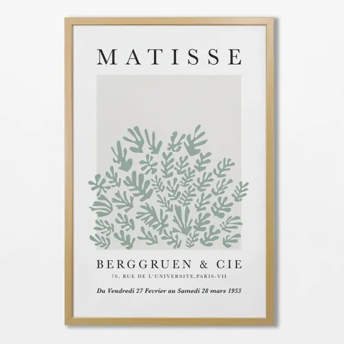 Matisse - Verde agua N.02 - Láminas, Uruguay | La Cuadrería
