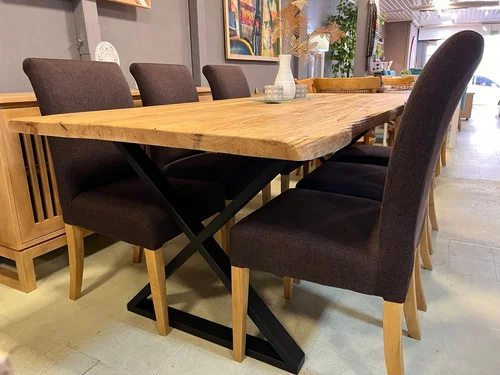 Juego De Comedor Ozark Industrial Premium 6 Sillas De Vestir A Eleccion en A Eleccion - Mesas de comedor, Uruguay | Ozark Home, vista 6