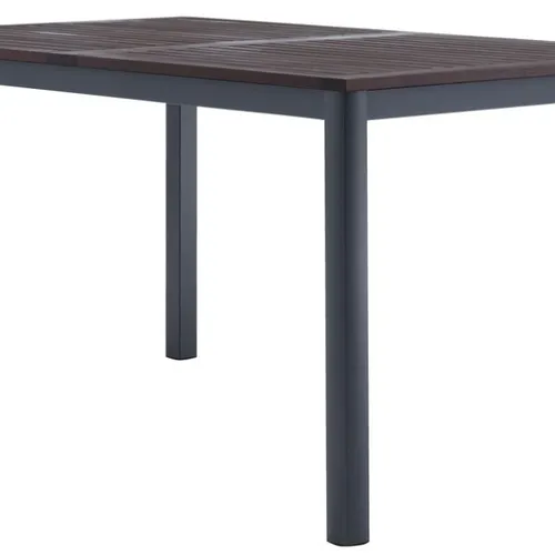 Mesa de jardín YTTRUP A90xAl150 madera dura en Madera natural - Muebles para el exterior, Uruguay | JYSK