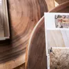 MESA ALMOND - SUAR TOSTADO - DIAMETRO 70 CMS en Marrón - Mesas de living, Uruguay | La Iberica, vista 14 de 20