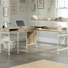Escritorio en L con Estantería - Sauder - Canal Street en Beige - Escritorios y sillas de escritorio, Uruguay | Rústico Hogar, vista 2 de 5