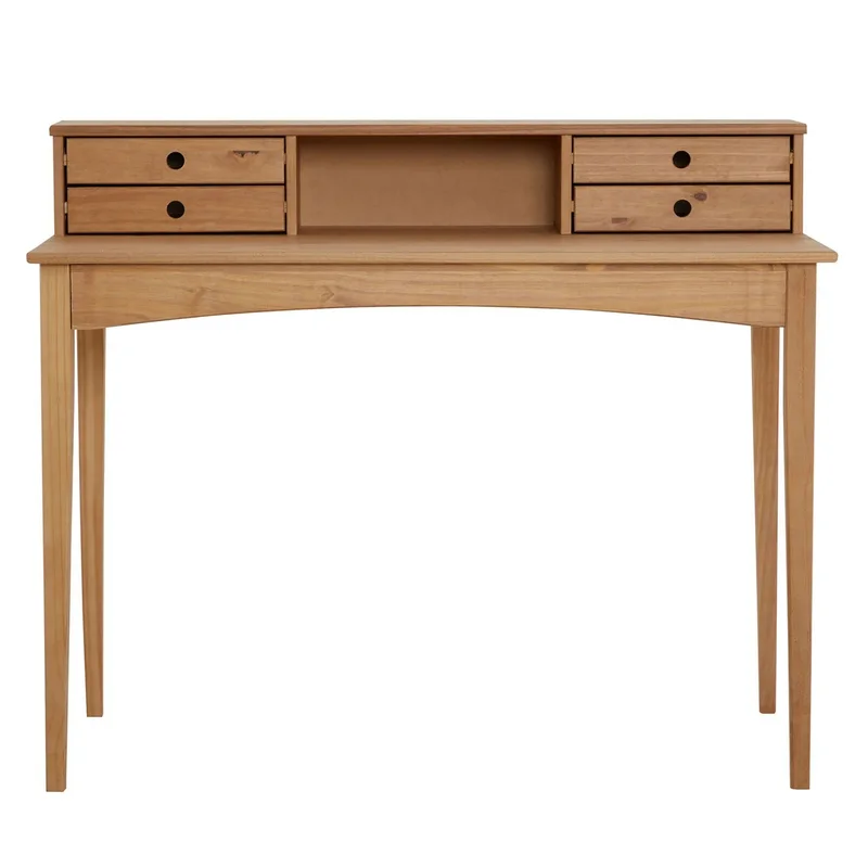 Escritorio 110cm Milan - Madera Maciza en Madera natural - Escritorios, Uruguay | Balton, vista 10