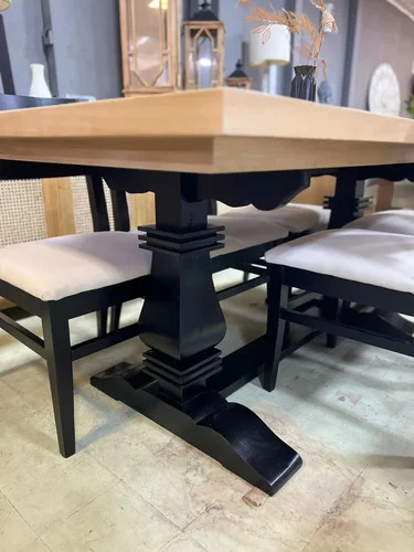 Mesa De Comedor Ozark Home Verona 6 Sillas 180 Cm A Eleccion en Madera natural - Mesas de comedor, Uruguay | Ozark Home, vista 8