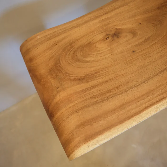 Taburete de Teca Baik | Casakos en Madera natural - Butacas, banquetas y puffs, Uruguay | Casakos, vista 6
