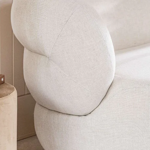 CHAISE LONGUE FOA - LINO BELGA ANTIMANCHAS - Sillones y sofás, Uruguay | La Iberica