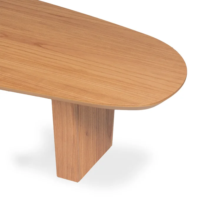Mesa de Centro Rina - Madera Natural en Beige - Mesas de living, Uruguay | Nyr, vista 4