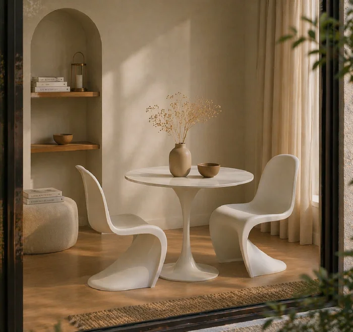 Silla Panton - White en Blanco - Sillas, Uruguay | Samic, vista 4