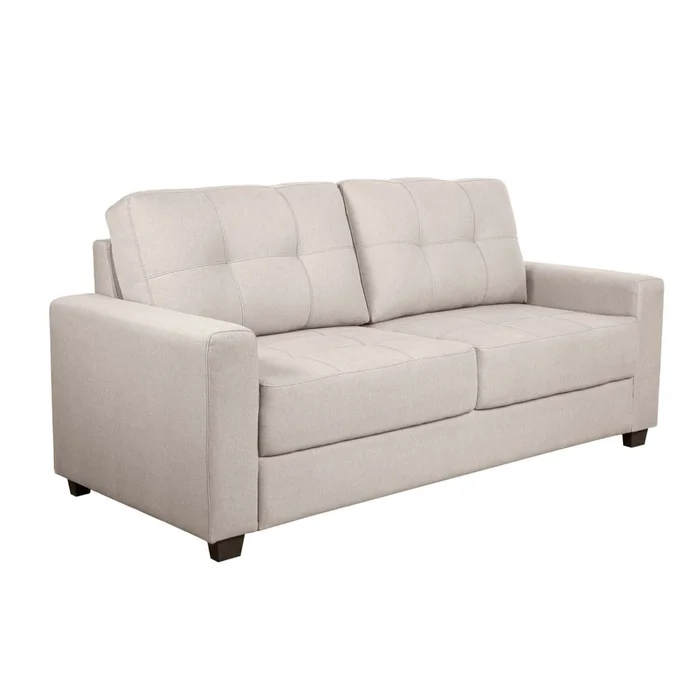Sillón 3 Cuerpos Tela Natural-beige Piria Arena en Beige - Sillones y sofás, Uruguay | Divino, vista 3