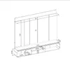Panel para TV Zurique 200cm con Kit Led MDF/MDP - Muebles para TV, Uruguay | Balton, vista 14 de 14