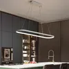 Oslo LED 42W / Luz Cálida / 120CM  en Blanco - Lámparas colgantes, Uruguay | Darko Lighting, vista 3 de 6