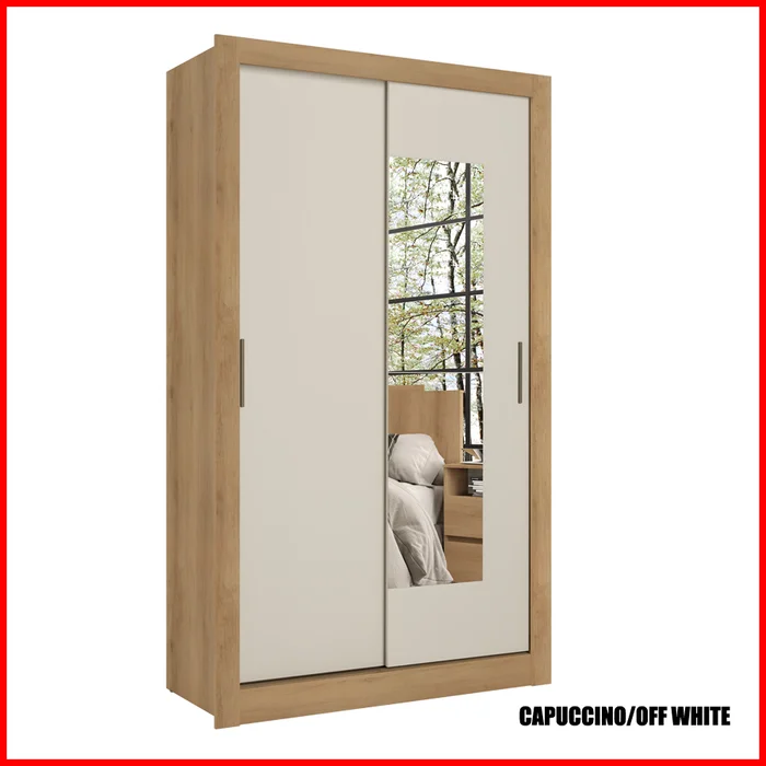 Placard puertas corredizas con espejo – City - Roperos y placares, Uruguay | Punto Unión, vista 2