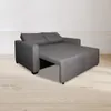 Sofá Cama Torres 2 Cuerpos - Gris en Gris - Sillones y sofás, Uruguay | Fabrica Italiana, vista 2 de 2