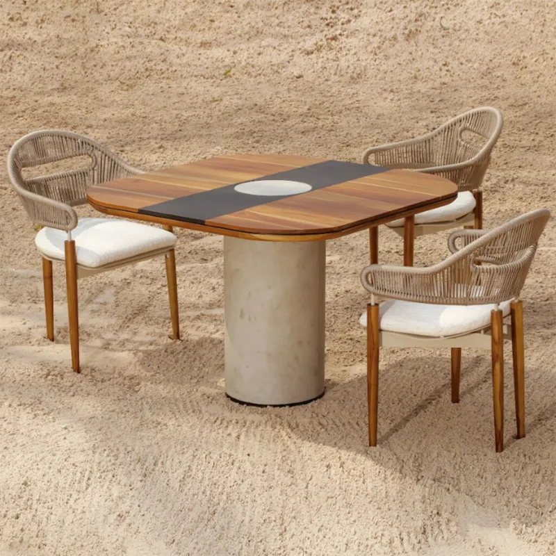 SILLA DE EXTERIOR FAROS BEIGE en Beige - Sillas, Uruguay | Viasono