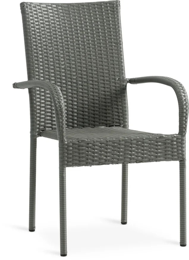 Silla apilable GUDHJEM gris en Gris - Muebles para el exterior, Uruguay | JYSK, vista 2