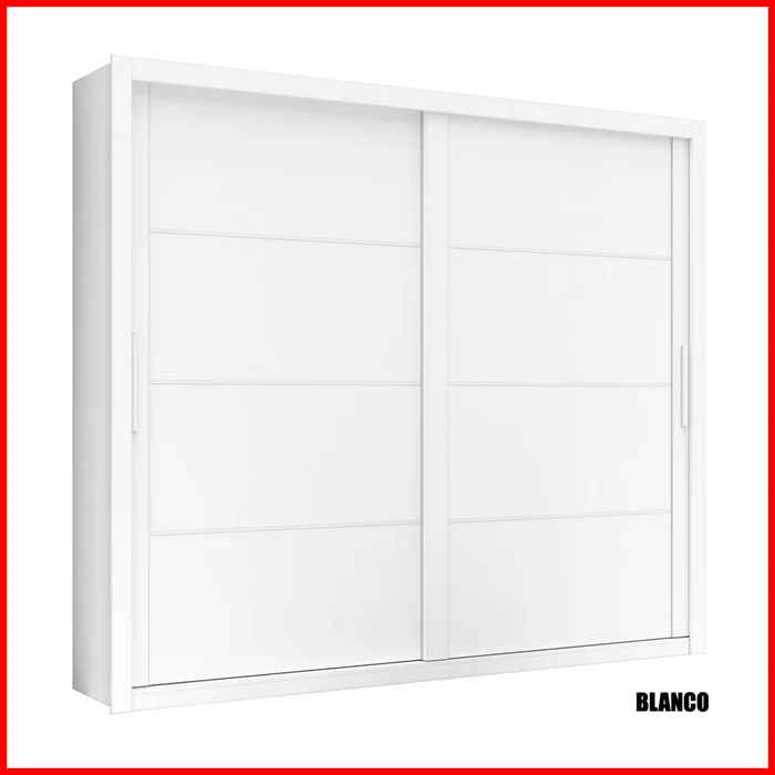 Placard 2 puertas de correr – Imperador Plus - Roperos y placares, Uruguay | Punto Unión, vista 3