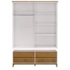 Ropero Prata 4 Puertas 4 Cajones Con Espejos 2813w en Multicolor - Roperos y placares, Uruguay | Albanés, vista 2 de 2