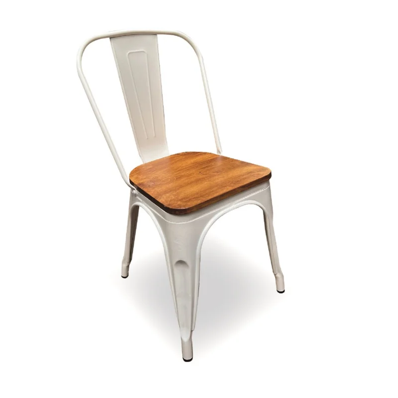 SILLA TOLIX MADERA BLANCA 2629801 en Blanco - Sillas, Uruguay | Alfa Ventas, vista 3