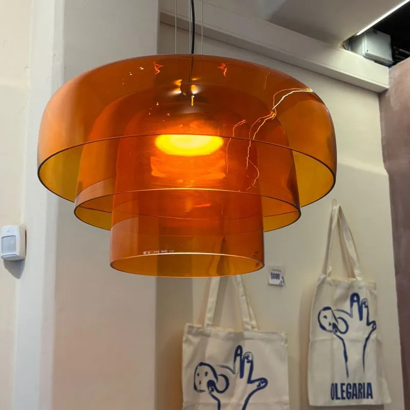 LUMINARIA BOCCI en Naranja - Lámparas colgantes, Uruguay | Berlina Store