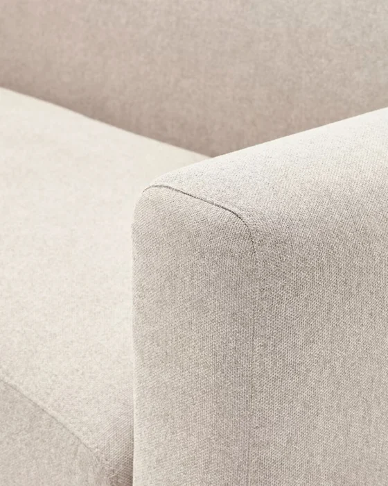 Sofá modular Neom - 2 plazas beige 188 cm en Beige - Sillones y sofás, Uruguay | Kavehome, vista 3