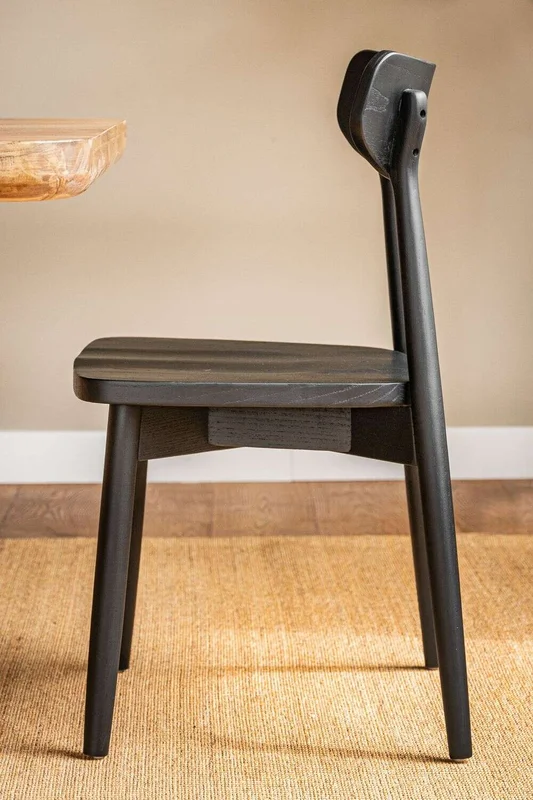 SILLA MICK - OLMO NEGRA en Negro - Sillas, Uruguay | La Iberica, vista 3
