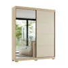 Ropero 2 puertas corredizas con espejo - Nordik en Beige - Roperos y placares, Uruguay | Ecowood, vista 2 de 3