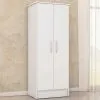 Mueble Multiuso 2 Puertas Estantes Para Dormitorio Oficina en Blanco - Mesas de comedor, Uruguay | Soy Hogar, vista 2 de 8