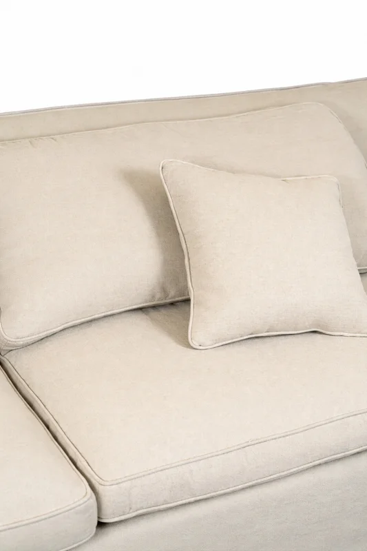 Sofá Mare, 4 Cuerpos - Blanco en Blanco - Sillones y sofás, Uruguay | Indian, vista 3