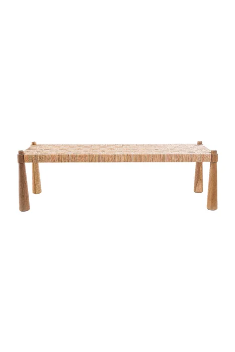 BANCO TEAK 150x45x45CM en Madera natural - Butacas, banquetas y puffs, Uruguay | Vinibel, vista 2