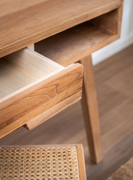 ESCRITORIO NORDICO - OLMO NATURAL en Madera natural - Escritorios, Uruguay | La Iberica, vista 7