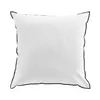 Almohadón Blanco Algodón Mistraline en Blanco - Textiles, Uruguay | Divino, vista 1 de 5