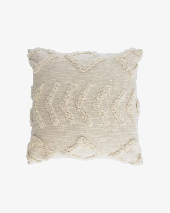 Almohadón Xayoxhira 45 x 45 cm - beige en Beige - Textiles, Uruguay | Kavehome