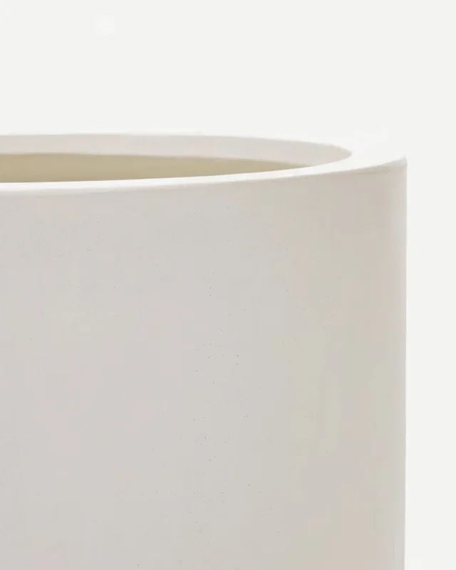 Macetero Aiguablava de cemento - blanco Ø 42 cm en Blanco - Muebles para el exterior, Uruguay | Kavehome, vista 3