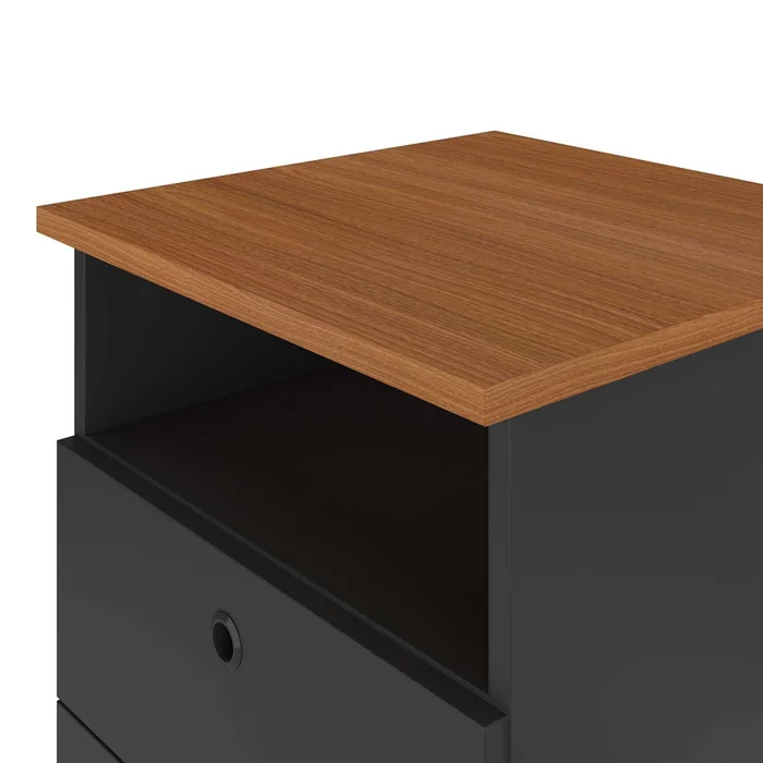 Cajonera Mdf Marron Sky en Gris - Bibliotecas, Uruguay | Divino, vista 5