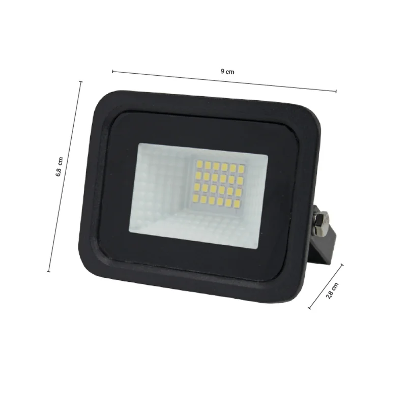 Proyector LED Sky Blue 10W Luz Cálida ECO en Negro - Lámparas colgantes, Uruguay | Serlux, vista 5